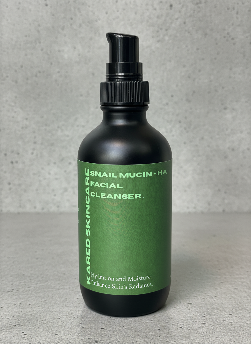 Snail Mucin + HA Facial Cleanser